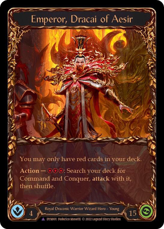 Emperor, Dracai of Aesir (Marvel) card image