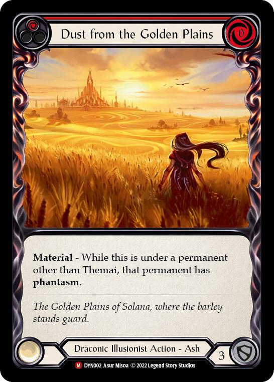 Dust from the Golden Plains card image