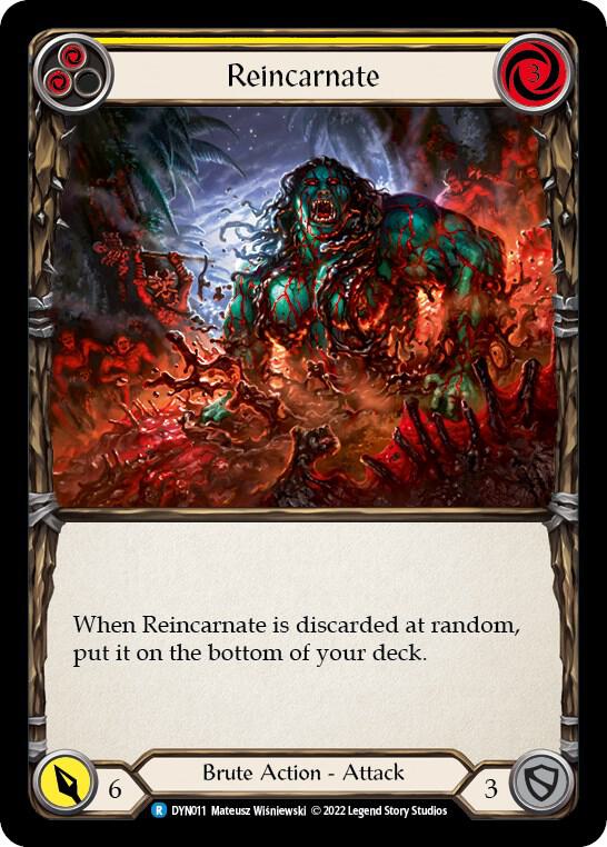 Reincarnate (Yellow) card image