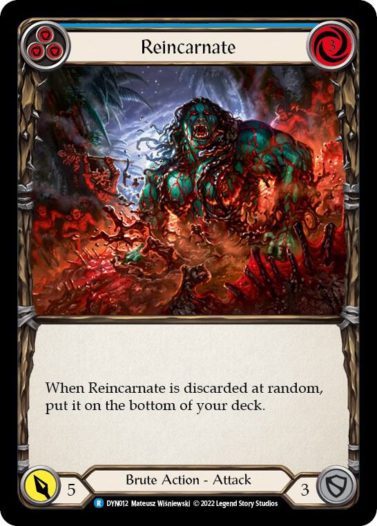 Reincarnate (Blue) card image