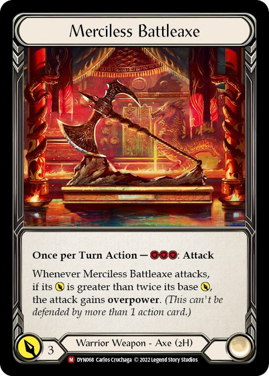 Merciless Battleaxe card image