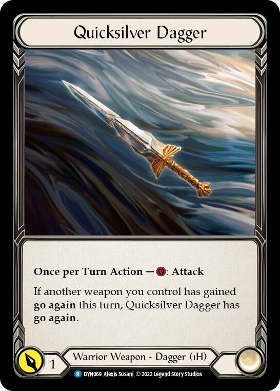 Quicksilver Dagger (DYN069) card image