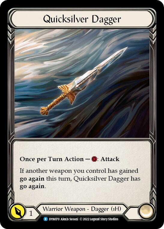 Quicksilver Dagger (DYN070) card image