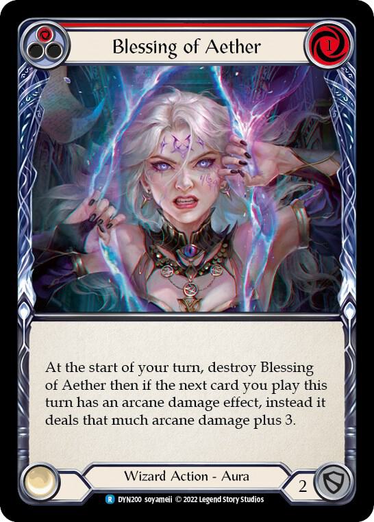 Blessing of Aether (Red) card image