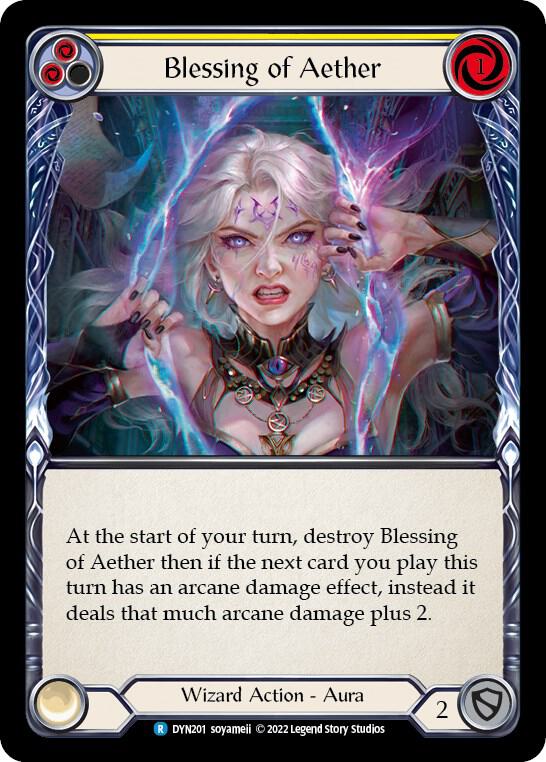 Blessing of Aether (Yellow) card image