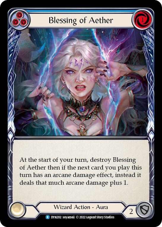 Blessing of Aether (Blue) card image
