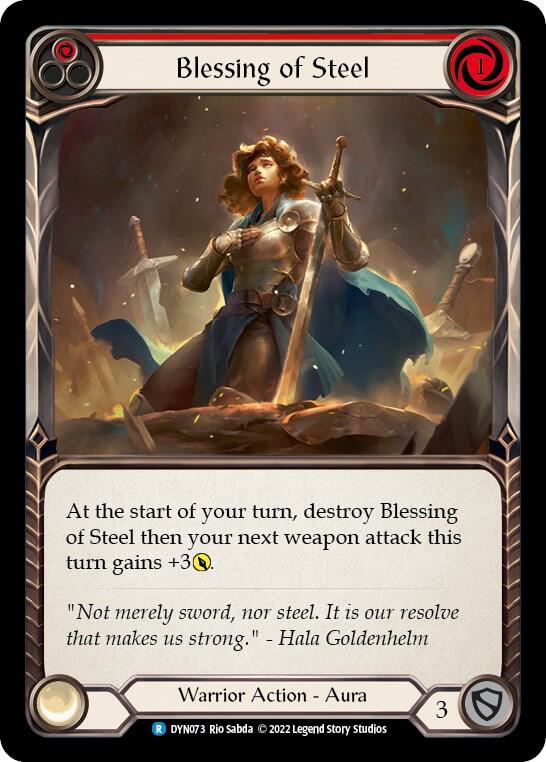 Blessing of Steel (Red) card image