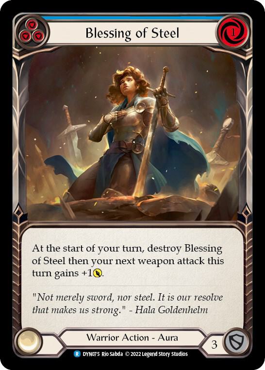 Blessing of Steel (Blue) card image
