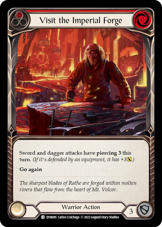 Visit the Imperial Forge (Red) card image