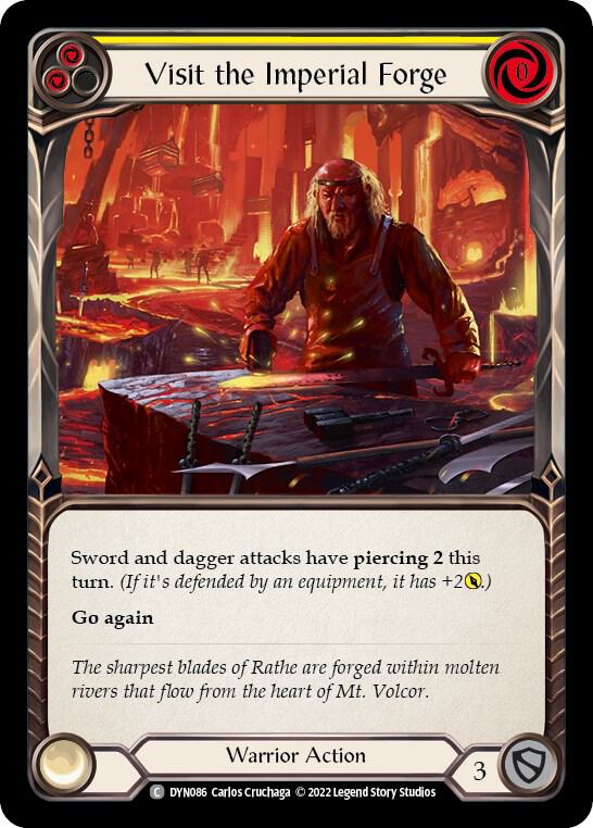 Visit the Imperial Forge (Yellow) card image