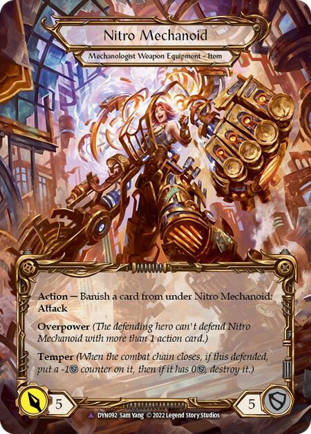 Construct Nitro Mechanoid // Nitro Mechanoid (Marvel) card image