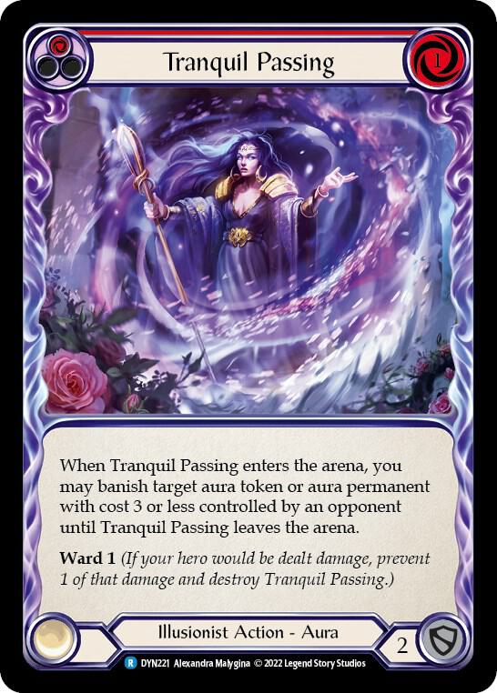Tranquil Passing (Red) card image