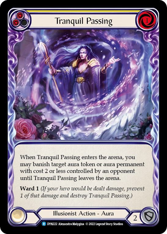 Tranquil Passing (Yellow) card image
