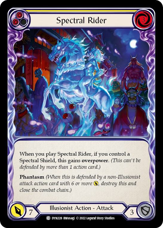Spectral Rider (Yellow) card image