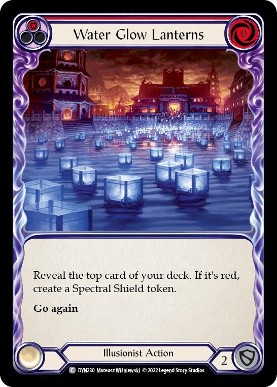 Water Glow Lanterns (Red) card image