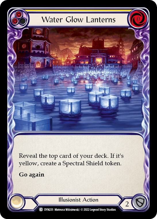 Water Glow Lanterns (Yellow) card image