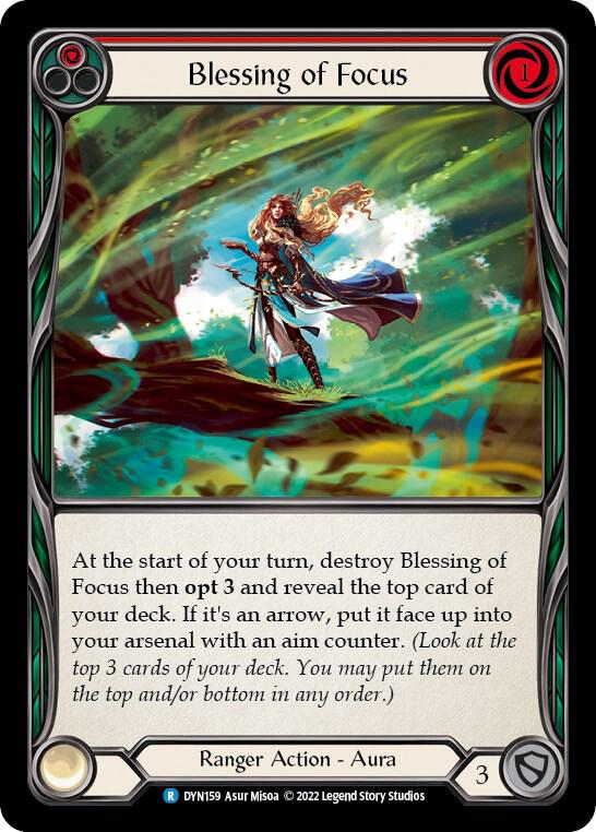 Blessing of Focus (Red) card image