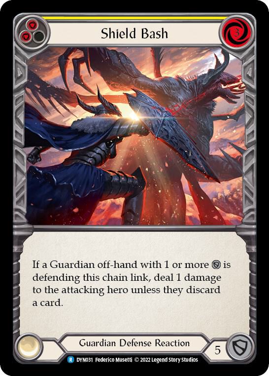 Shield Bash (Yellow) card image