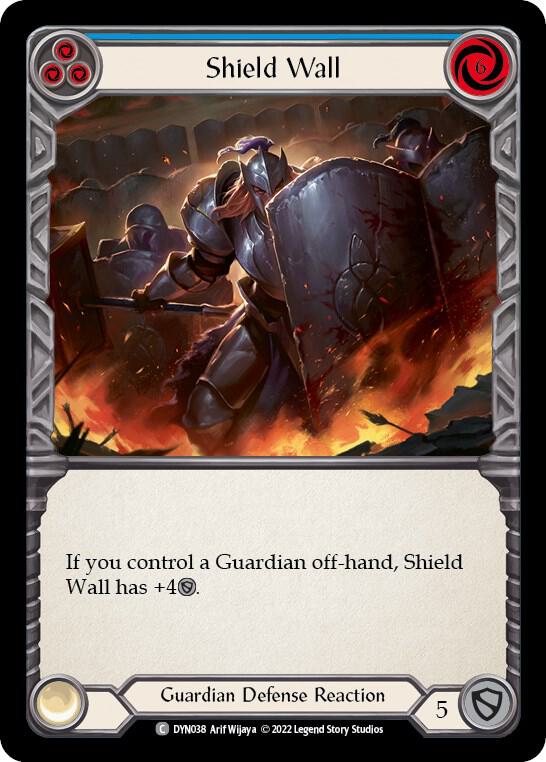 Shield Wall (Blue) card image