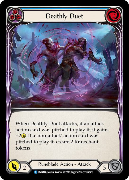 Deathly Duet (Blue) card image