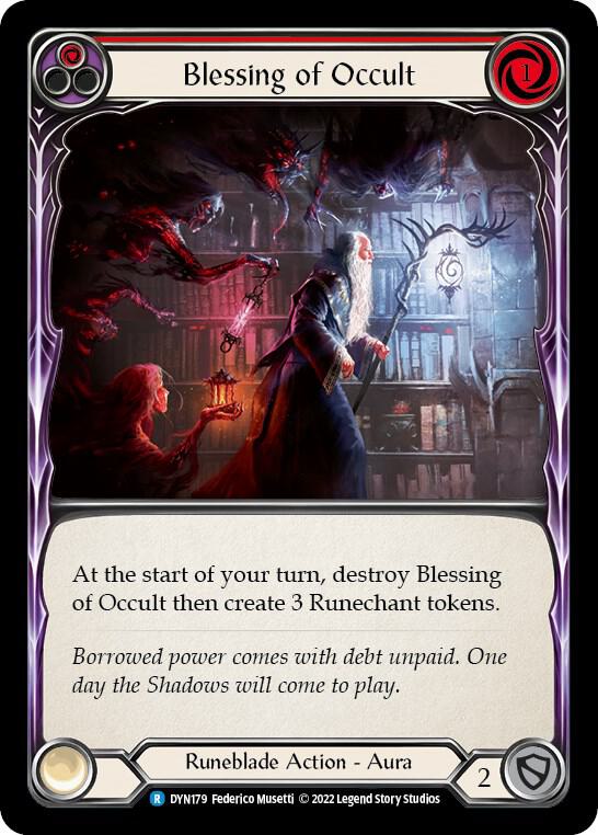 Blessing of Occult (Red) card image