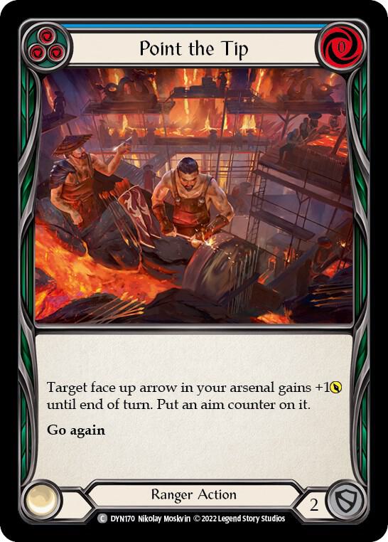 Point the Tip (Blue) card image