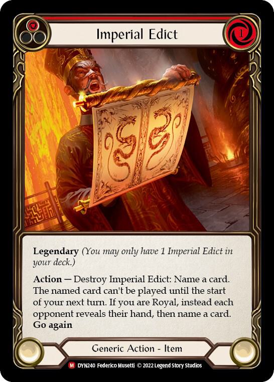 Imperial Edict card image