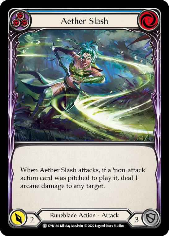 Aether Slash (Blue) card image