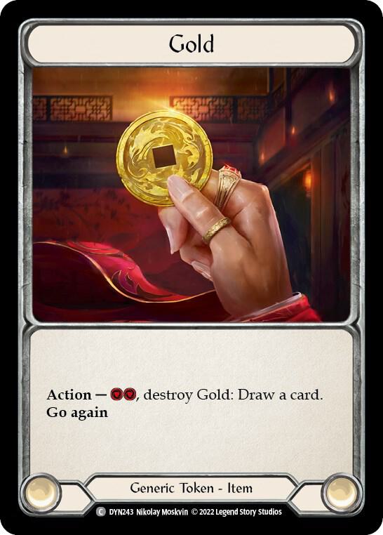 Gold card image