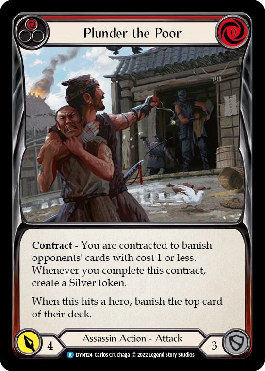 Plunder the Poor (Red) card image