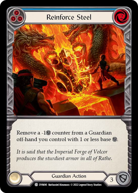 Reinforce Steel (Blue) card image