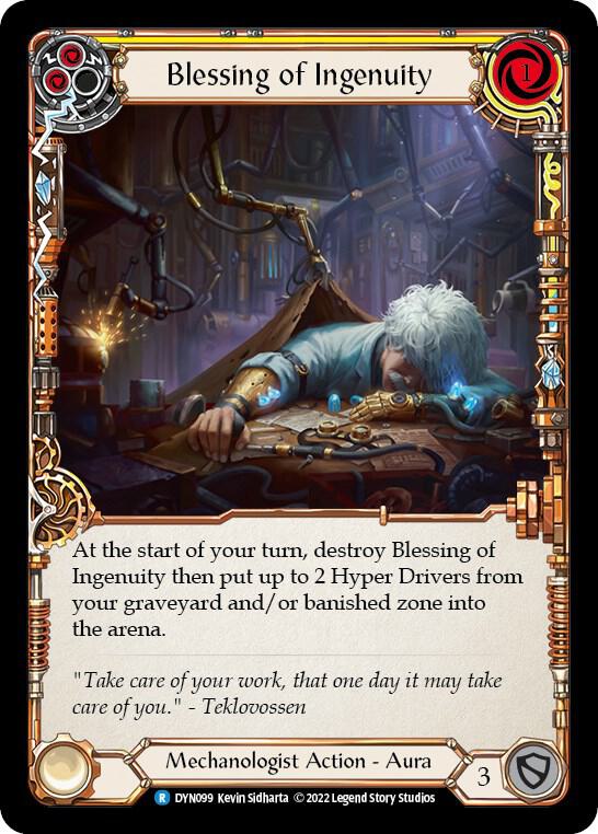Blessing of Ingenuity (Yellow) card image