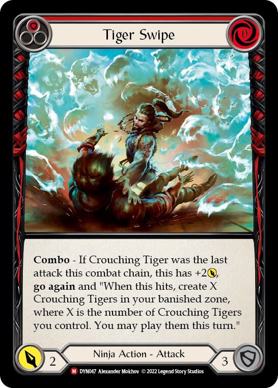 Tiger Swipe card image