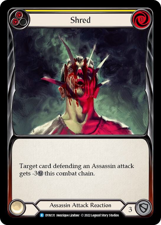 Shred (Yellow) card image