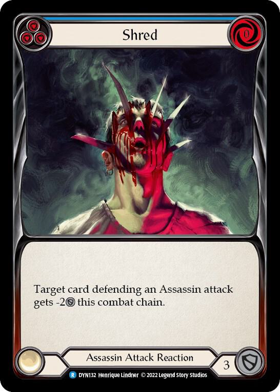 Shred (Blue) card image