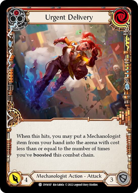 Urgent Delivery (Red) card image