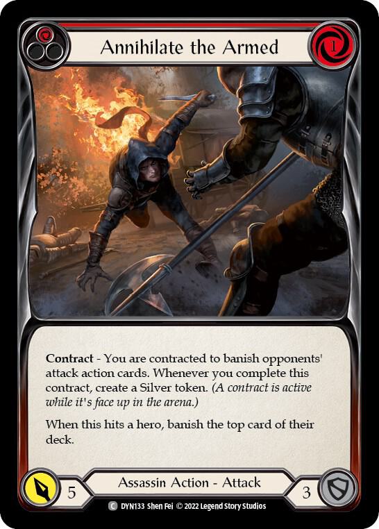 Annihilate the Armed (Red) card image