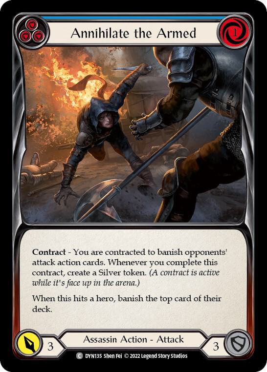 Annihilate the Armed (Blue) card image