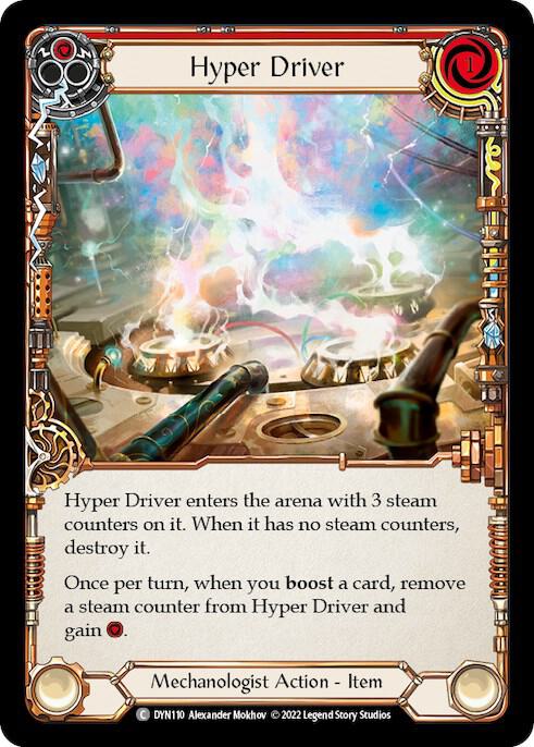Hyper Driver (Red) card image