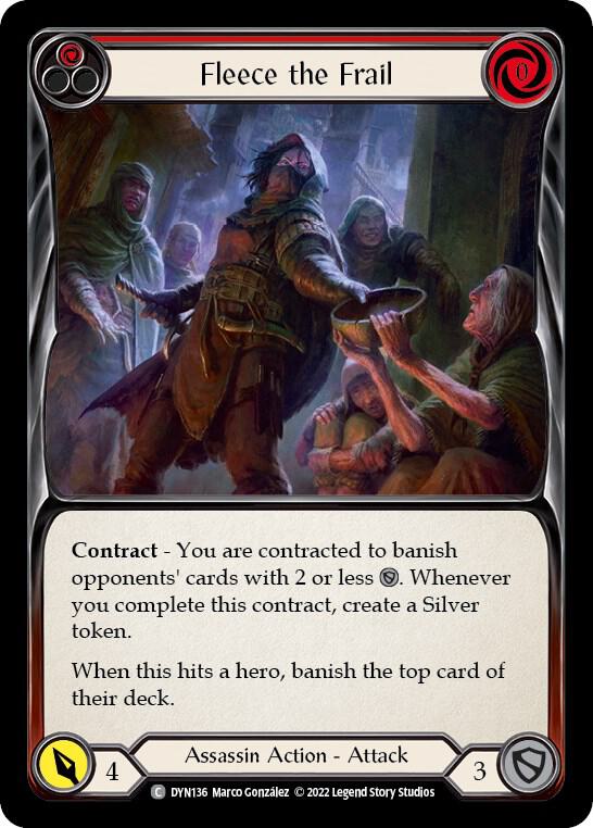 Fleece the Frail (Red) card image