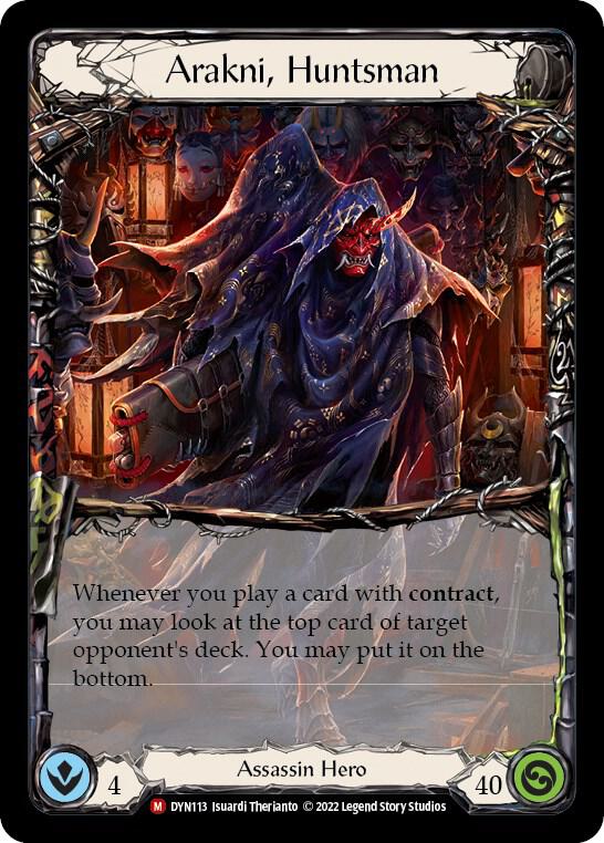 Arakni, Huntsman card image
