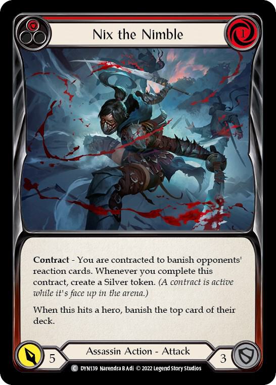 Nix the Nimble (Red) card image
