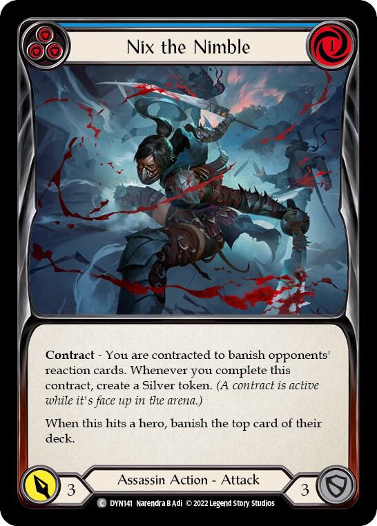 Nix the Nimble (Blue) card image