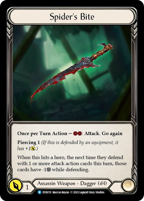 Spider's Bite (115) card image