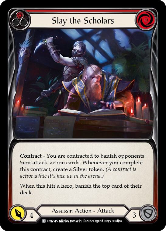 Slay the Scholars (Red) card image
