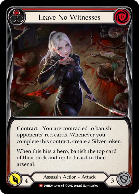 Leave No Witnesses card image