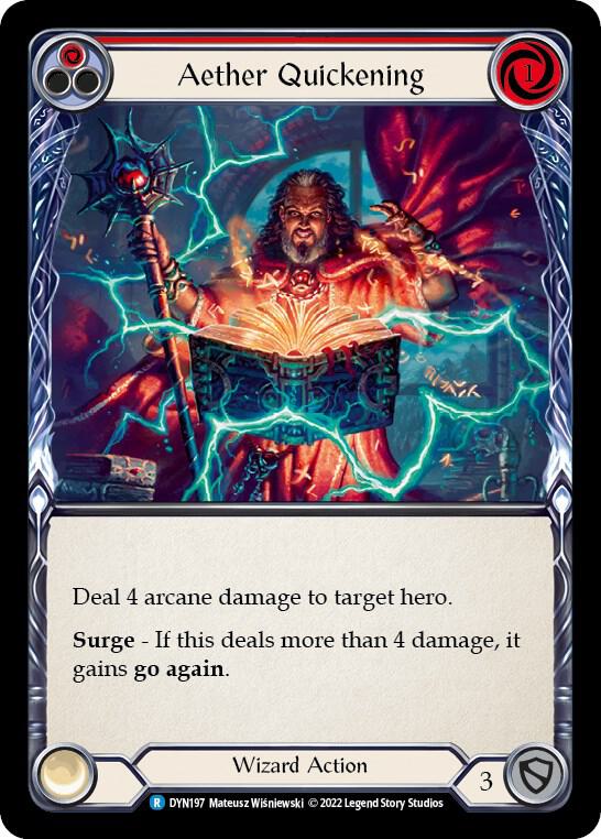 Aether Quickening (Red) card image