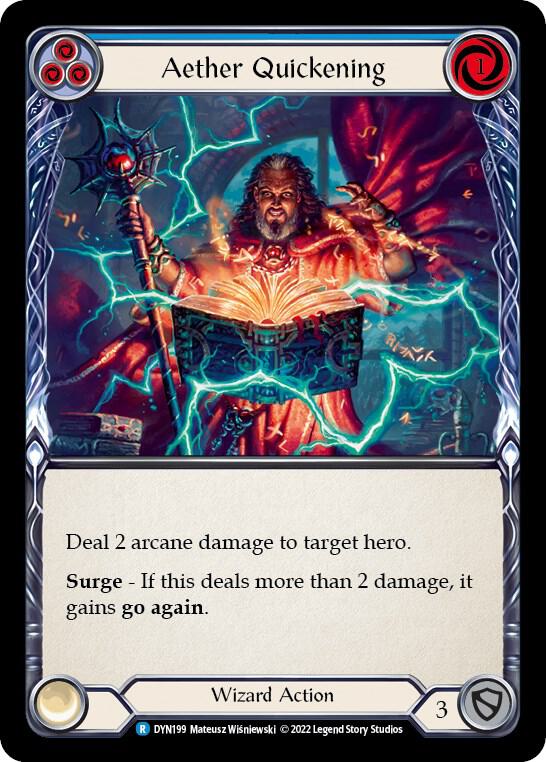Aether Quickening (Blue) card image