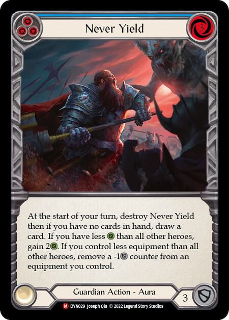 Never Yield card image