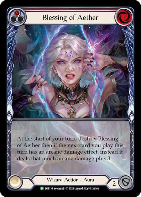 Blessing of Aether (Red) - LGS116 card image